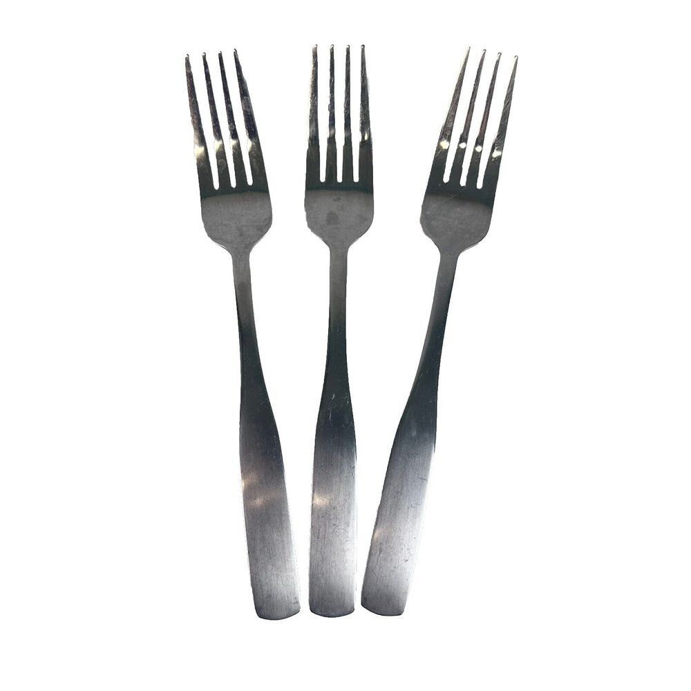 Lot of 3 Cambridge‎ Stainless Dinner Forks 11-17